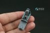 Quinta Studio QD+72259 MiG-21MF (Gorkiy plant) 3D-Printed & coloured Interior on decal paper (Eduard) (with 3D-printed resin parts) 1/72